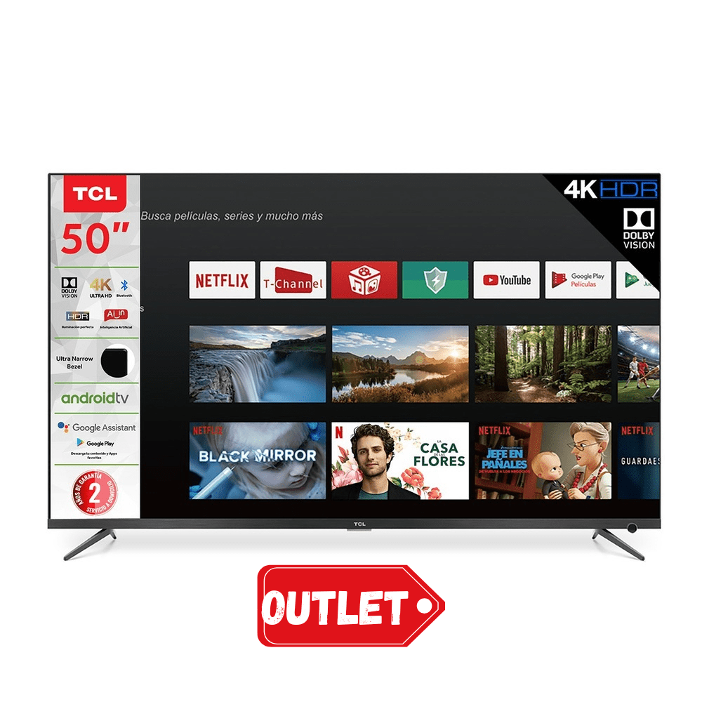 Smart Tv TCL - 50" (OUTLET)