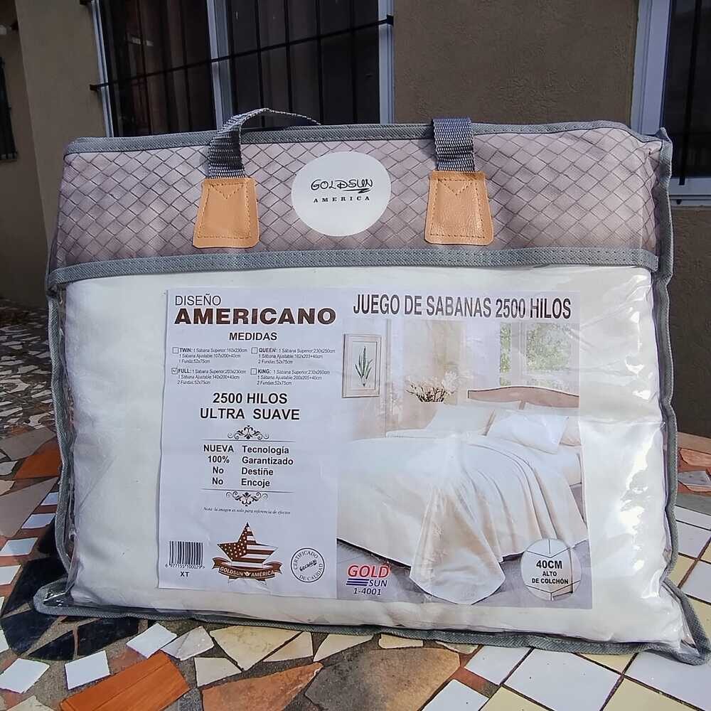 Juego de Sábanas 2500 hilos Goldsun - Full