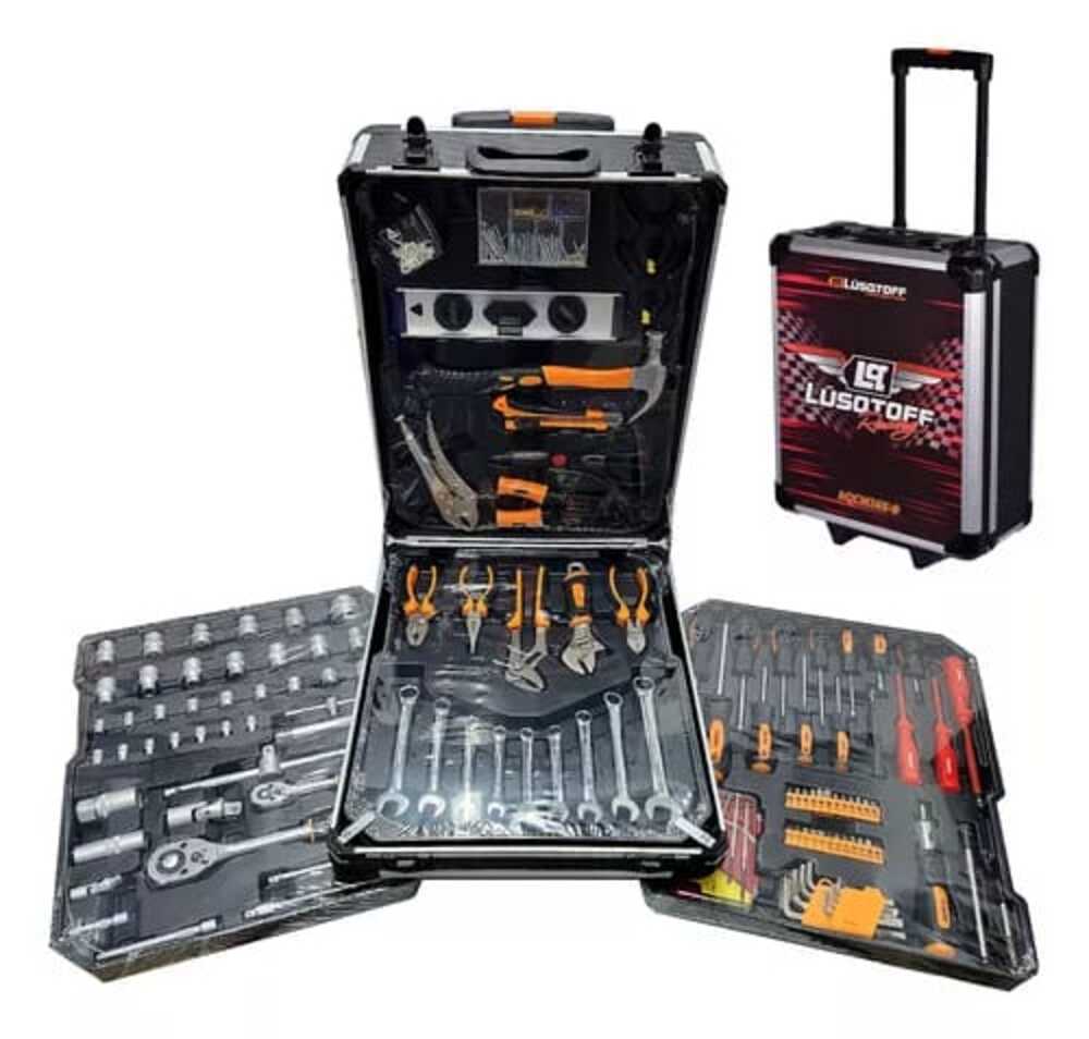 Maletin completo de Herramientas Lüsqtoff - 245 piezas