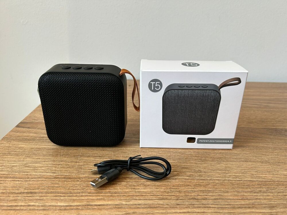 Mini Parlante Portátil Only T5 - Negro Mini Parlante Portátil Only T5