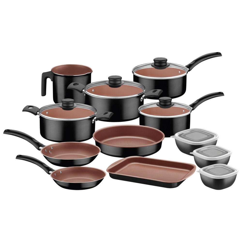 Batería de Cocina Tramontina Turim - 12 Piezas