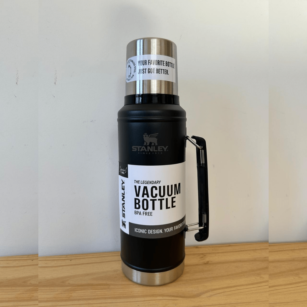 4 Termo de 1 Litro - Negro