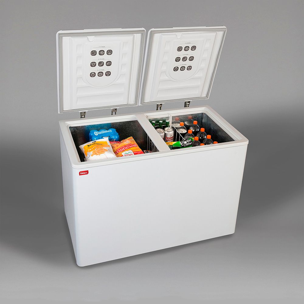 af4c2a659b954fe615eee85c3a0e Freezer de dos puertas Neba F402 - 384 L