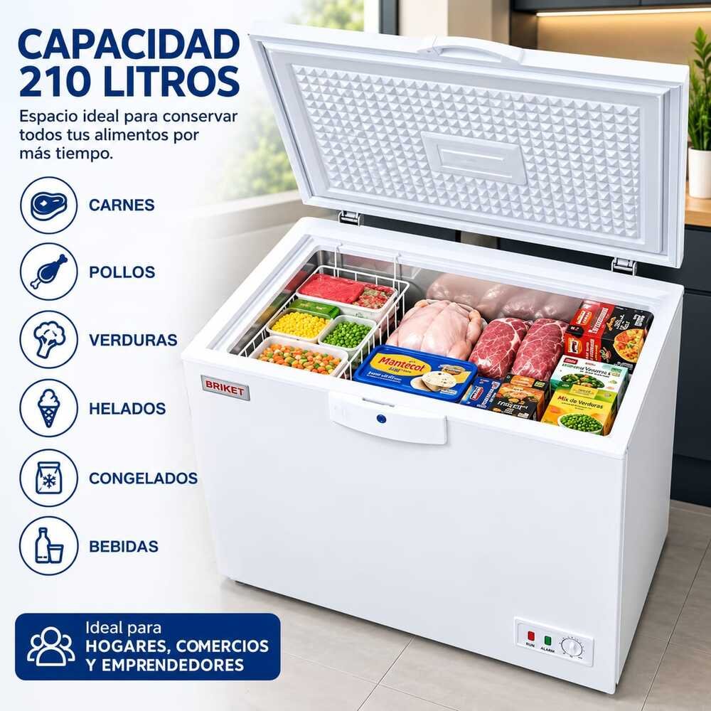 Freezer Pioneer - 210 Litros